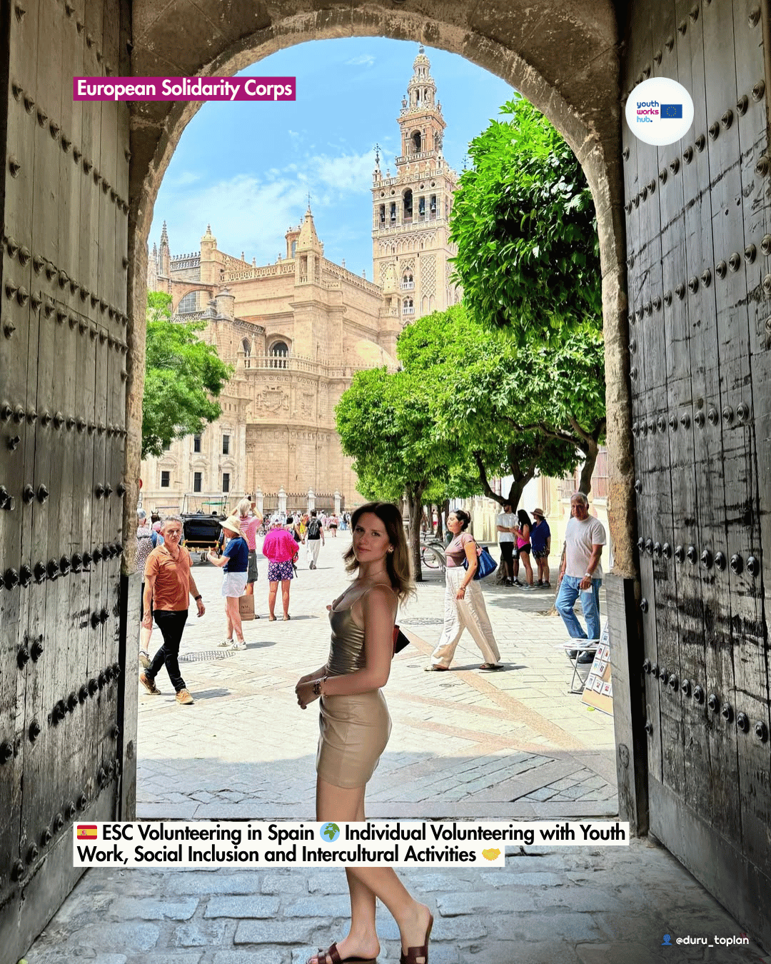 🇪🇸 ESC Volunteering in Spain 🌍 Individual Volunteering with Youth Work, Social Inclusion and Intercultural Activities 🤝
