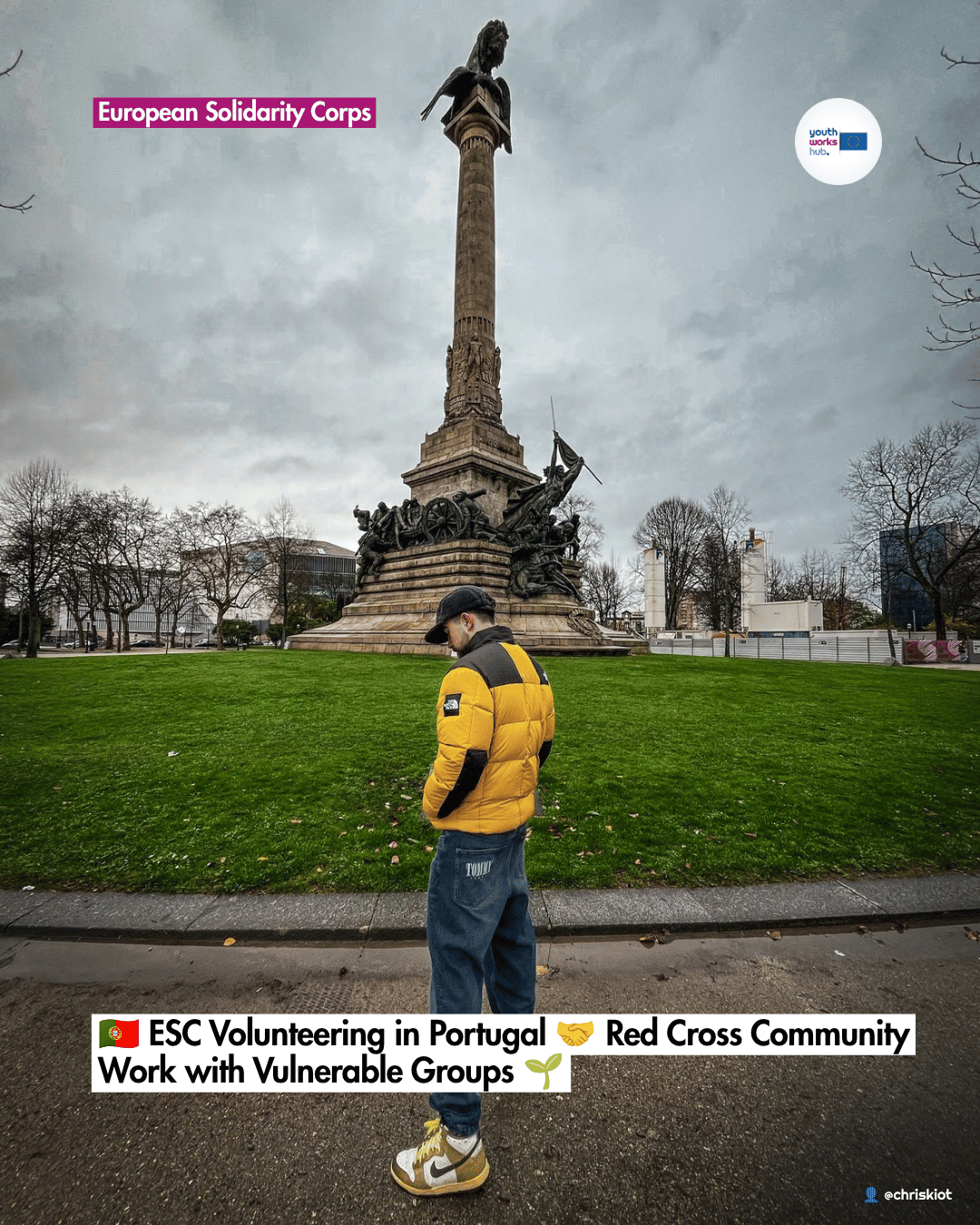 🇵🇹 ESC Volunteering in Portugal 🤝 Red Cross Community Work with Vulnerable Groups 🌱