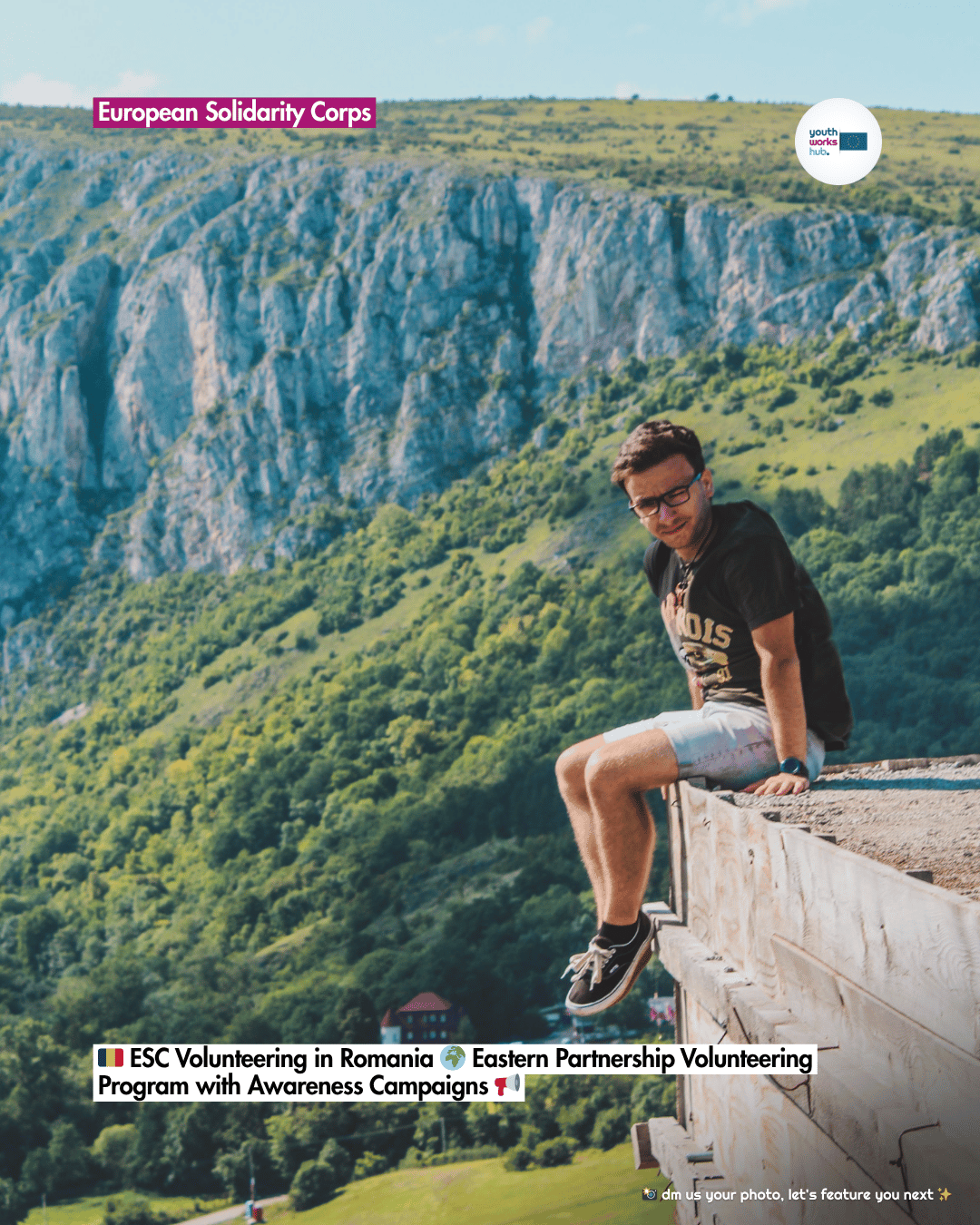 🇷🇴 ESC Volunteering in Romania 🌍 Eastern Partnership Volunteering Program with Awareness Campaigns 📢