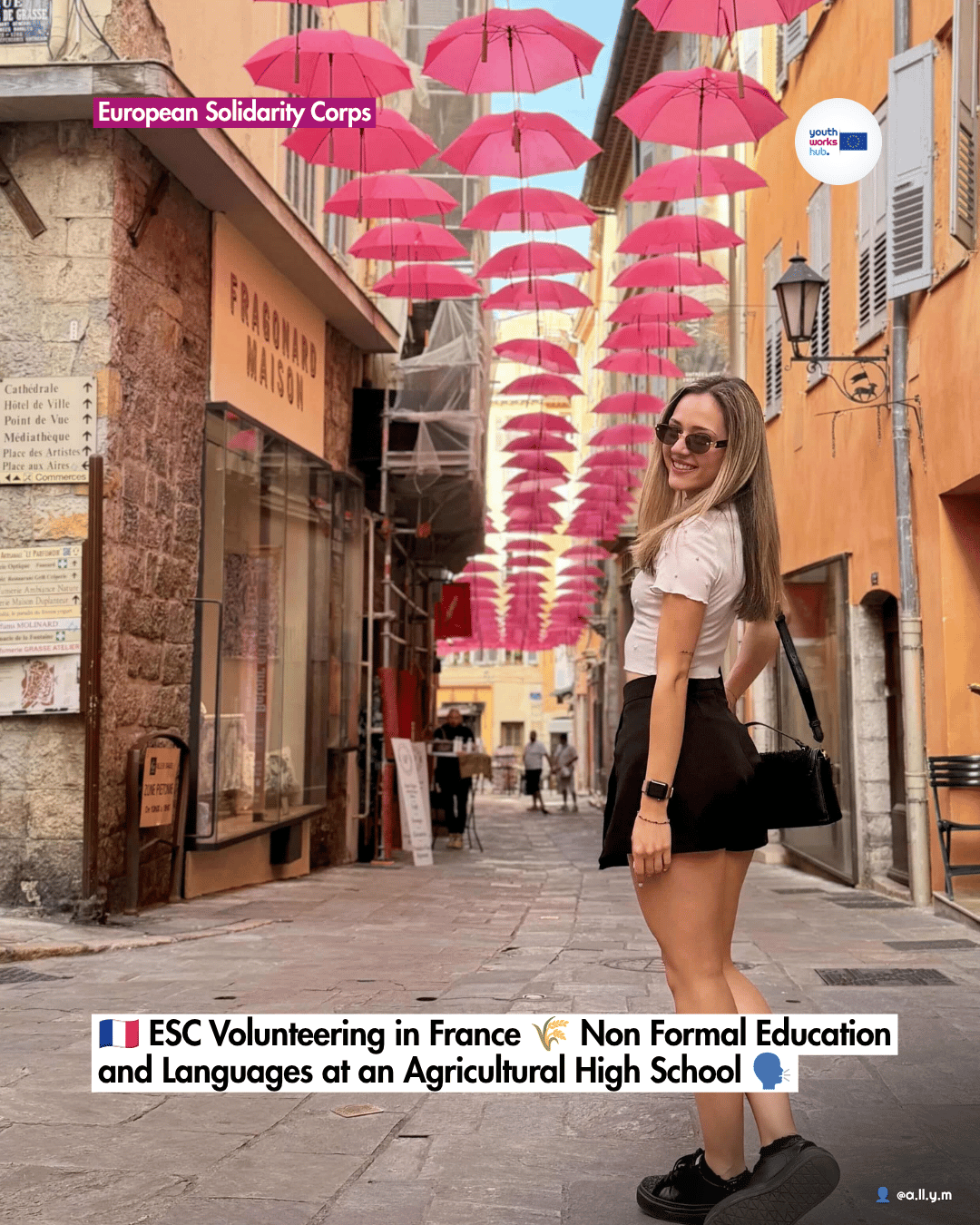 🇫🇷 ESC Volunteering in France 🌾 Non Formal Education and Languages at an Agricultural High School 🗣️