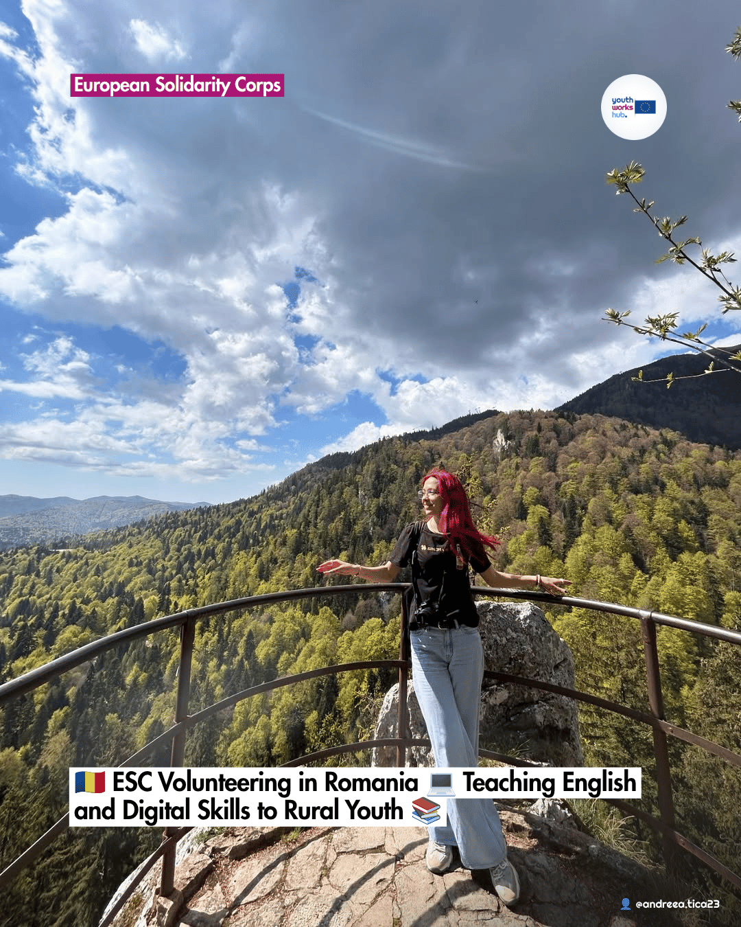 🇷🇴 ESC Volunteering in Romania 💻 Teaching English and Digital Skills to Rural Youth 📚