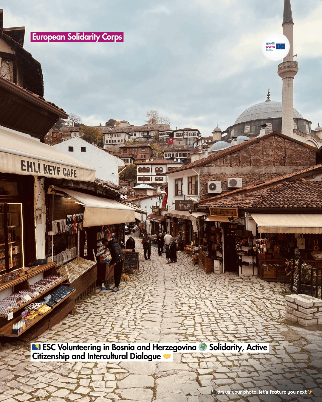 🇧🇦 ESC Volunteering in Bosnia and Herzegovina 🌍 Solidarity, Active Citizenship and Intercultural Dialogue 🤝