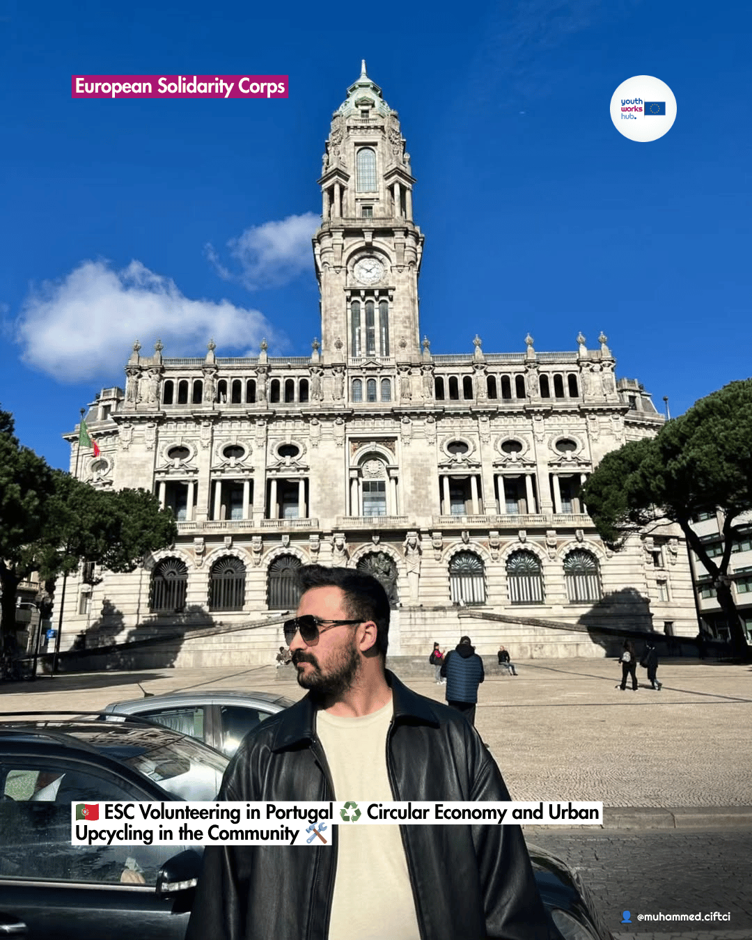 🇵🇹 ESC Volunteering in Portugal ♻️ Circular Economy and Urban Upcycling in the Community 🛠️