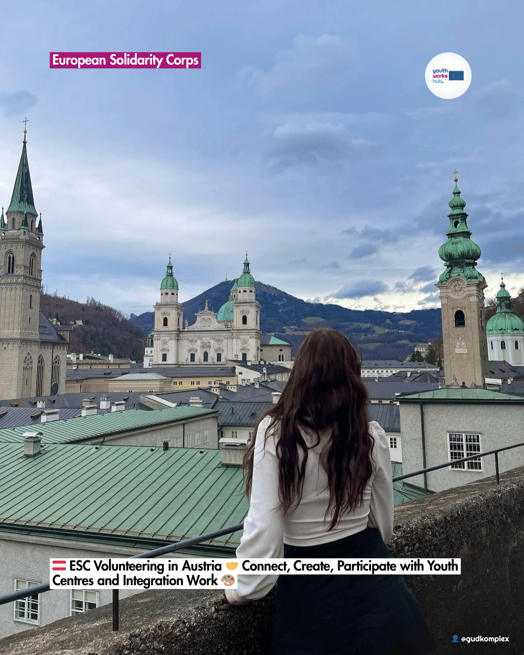 🇦🇹 ESC Volunteering in Austria 🤝 Connect, Create, Participate with Youth Centres and Integration Work 🎨