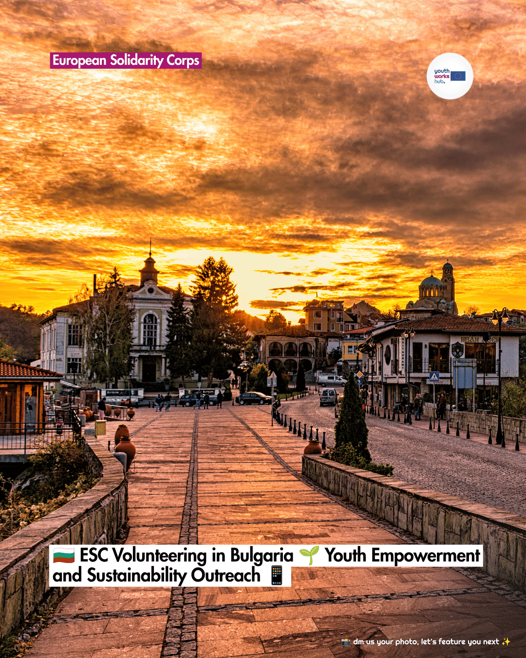 🇧🇬 ESC Volunteering in Bulgaria 🌱 Youth Empowerment and Sustainability Outreach 📱