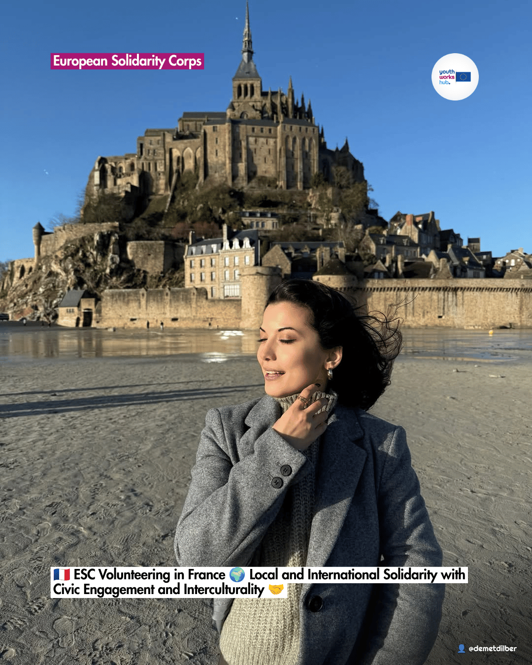 🇫🇷 ESC Volunteering in France 🌍 Local and International Solidarity with Civic Engagement and Interculturality 🤝