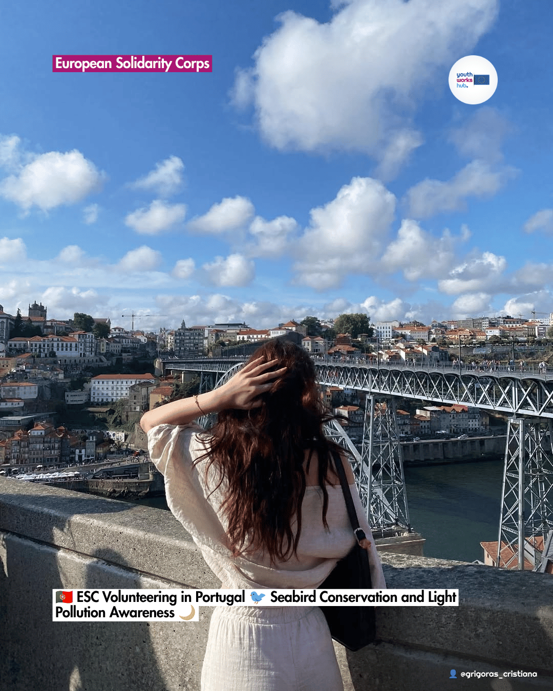 🇵🇹 ESC Volunteering in Portugal 🐦 Seabird Conservation and Light Pollution Awareness 🌙