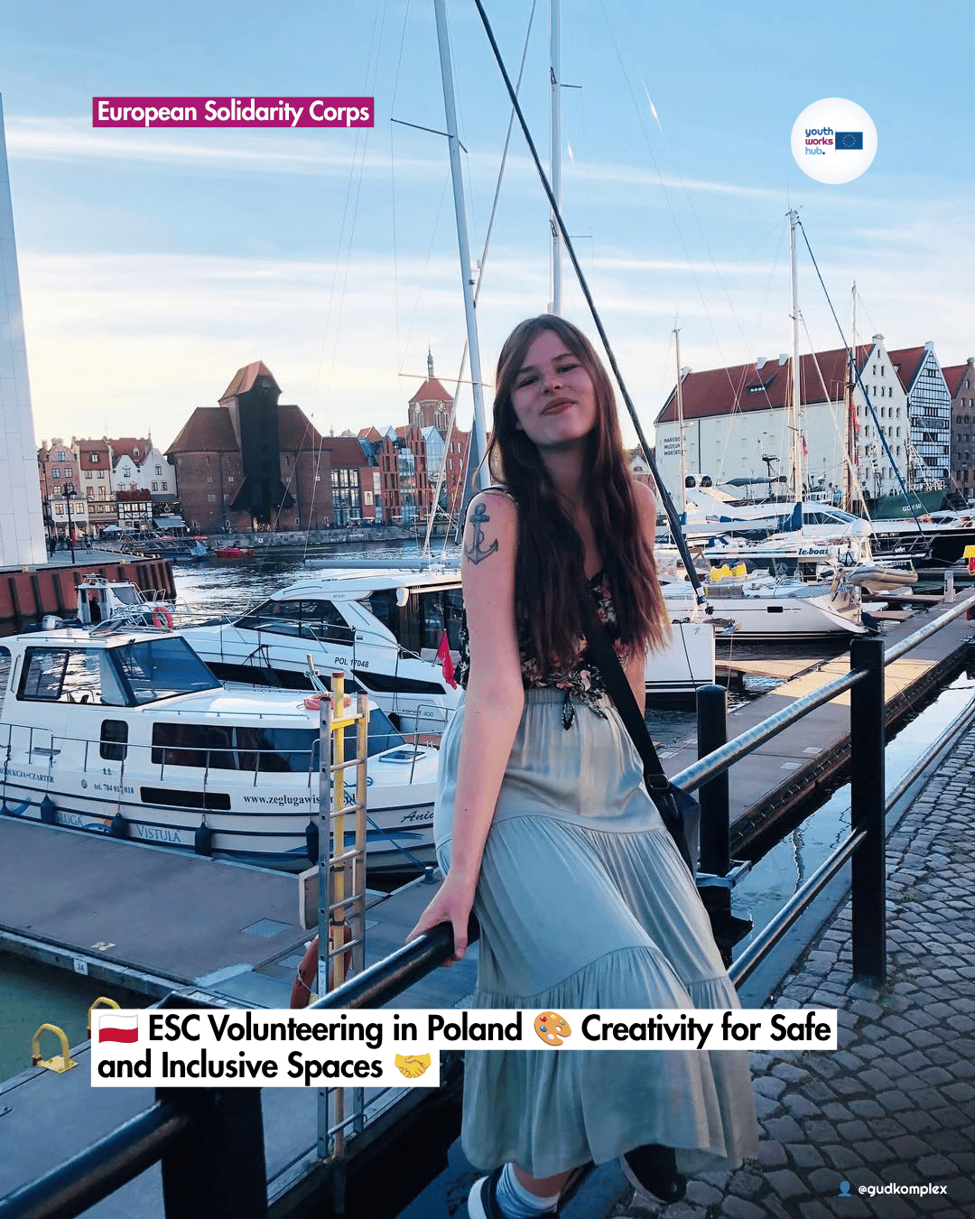 🇵🇱 ESC Volunteering in Poland 🎨 Creativity for Safe and Inclusive Spaces 🤝