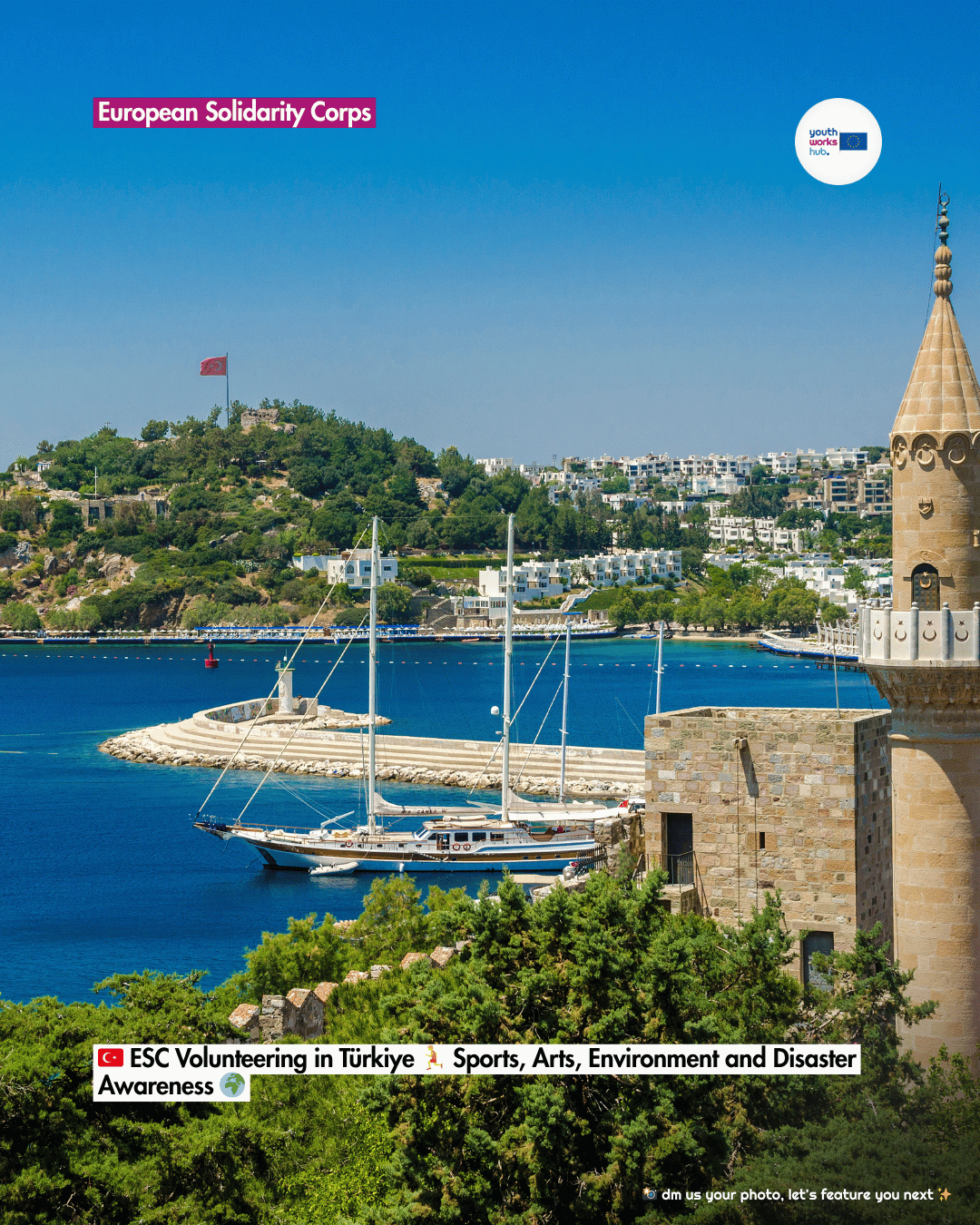 🇹🇷 ESC Volunteering in Türkiye 🏃 Sports, Arts, Environment and Disaster Awareness 🌍