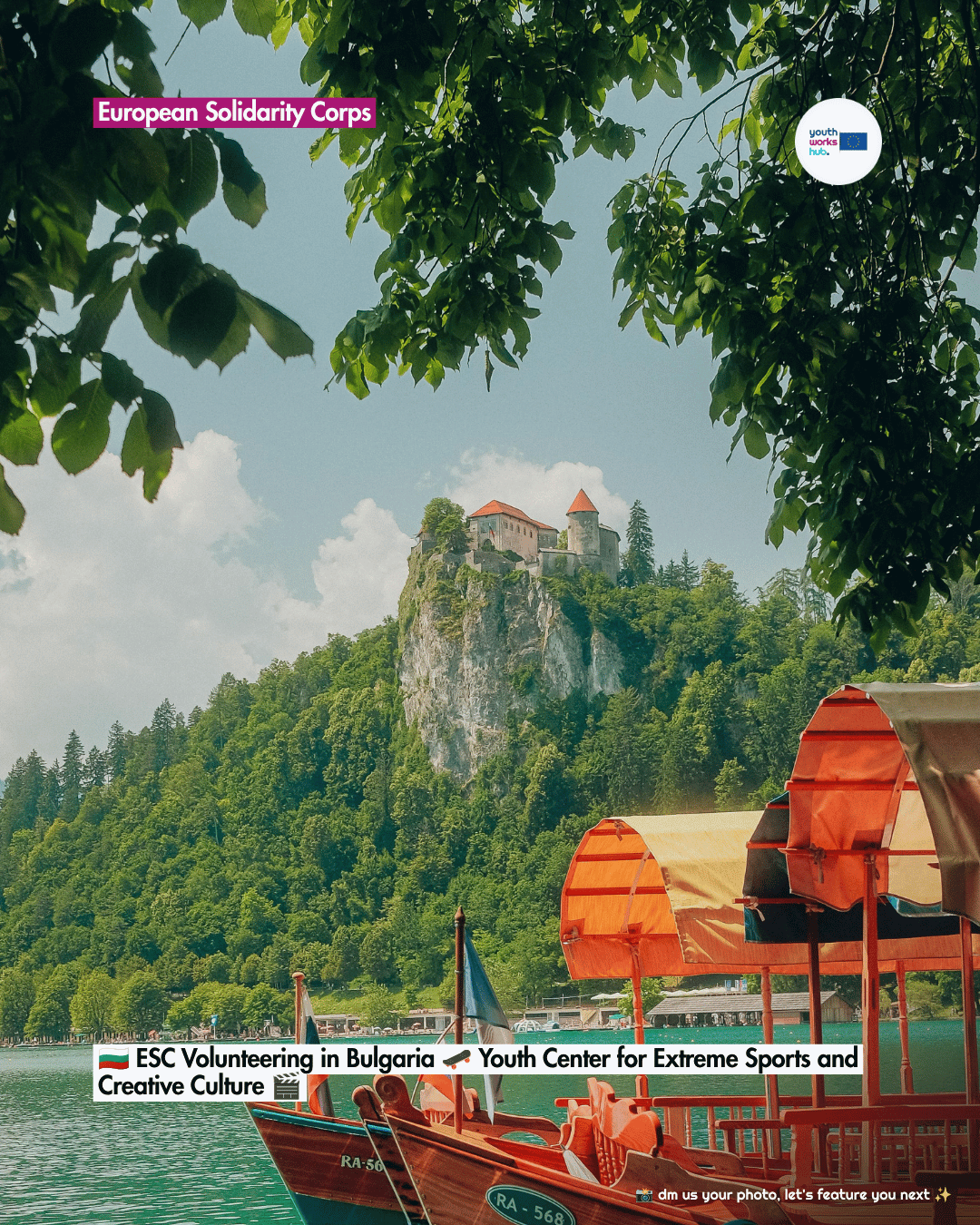🇸🇮 ESC Volunteering in Slovenia 📱 Social Media Content Creation and Youth Engagement 🎬
