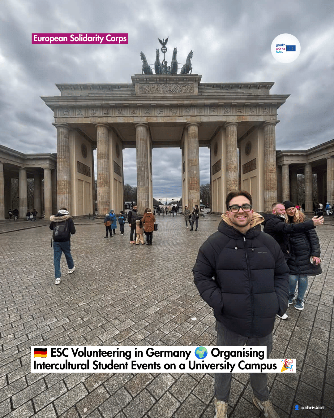 🇩🇪 ESC Volunteering in Germany 🌍 Organising Intercultural Student Events on a University Campus 🎉
