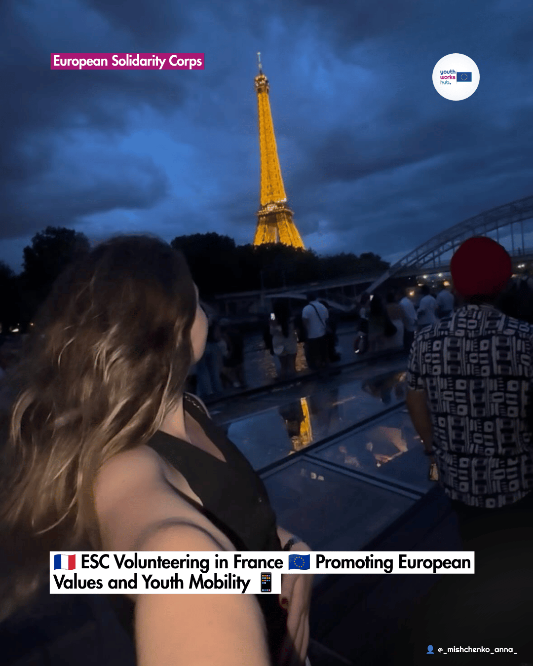 🇫🇷 ESC Volunteering in France 🇪🇺 Promoting European Values and Youth Mobility 📱