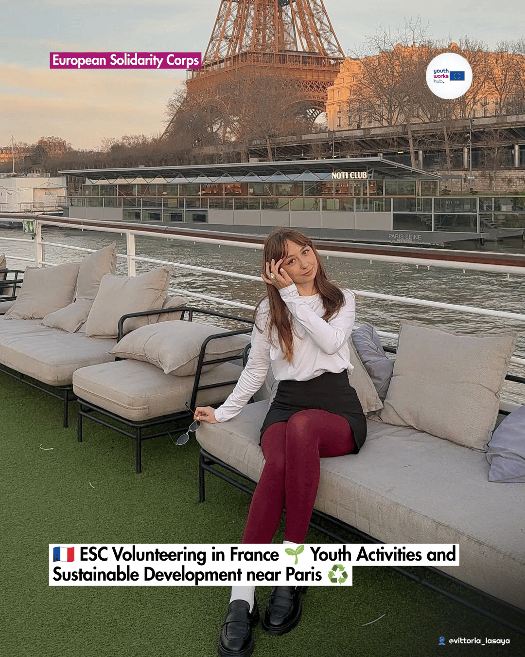 🇫🇷 ESC Volunteering in France 🌱 Youth Activities and Sustainable Development near Paris ♻️