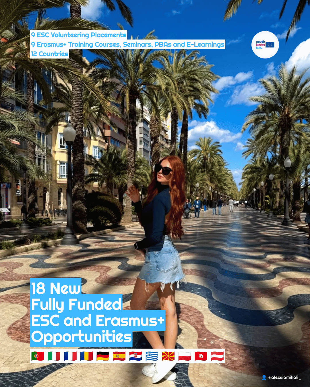 🌍 18 New ESC & Erasmus+ Opportunities — Mentor Training, Stress Management, Disability Inclusion & Mobility Ambassadors