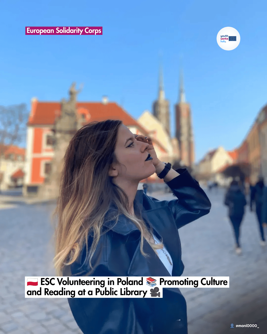 🇵🇱 ESC Volunteering in Poland 📚 Promoting Culture and Reading at a Public Library 🎥