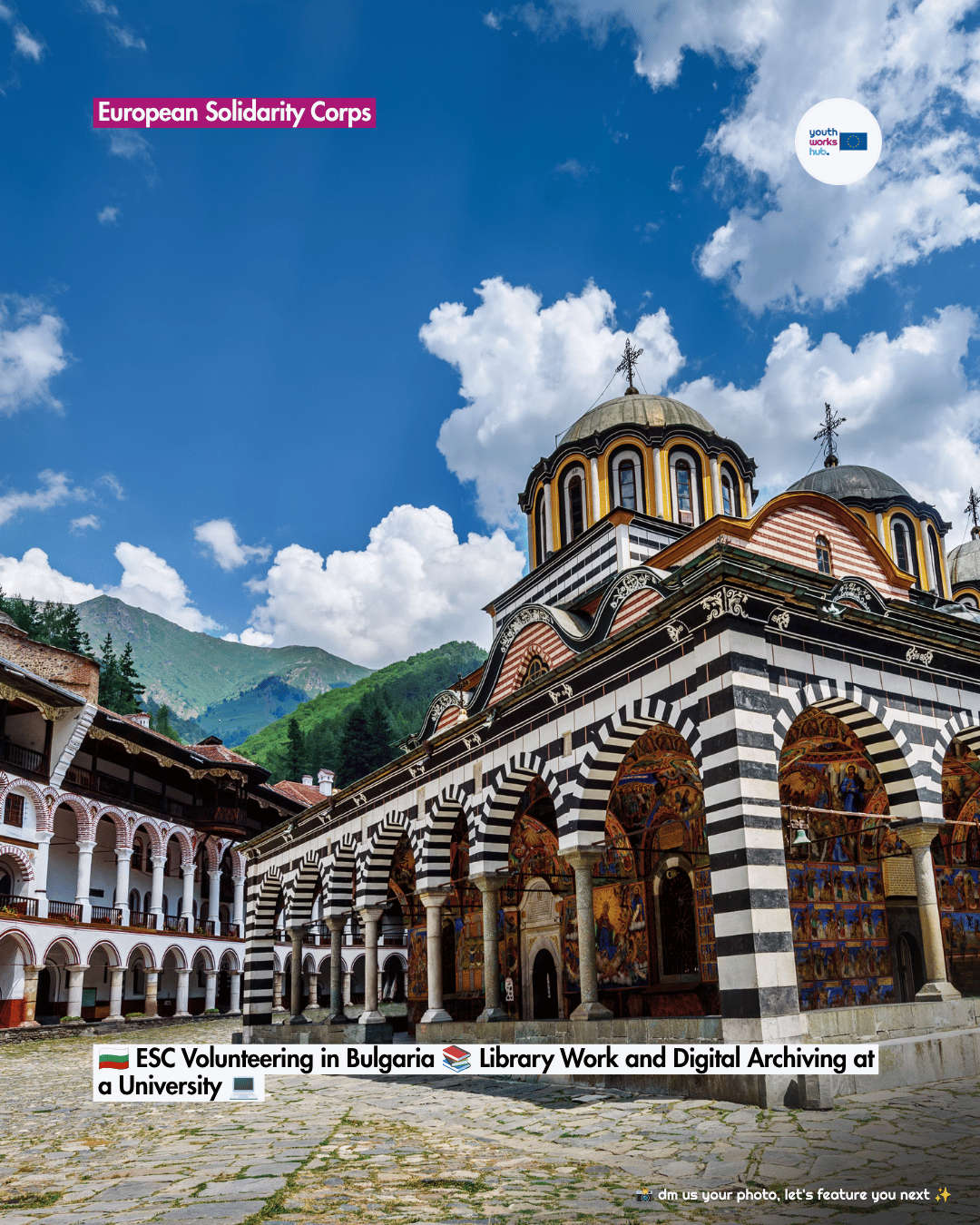 🇧🇬 ESC Volunteering in Bulgaria 📚 Library Work and Digital Archiving at a University 💻