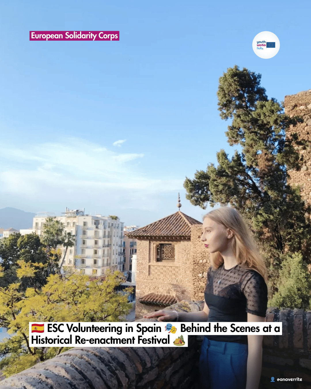 🇪🇸 ESC Volunteering in Spain 🎭 Behind the Scenes at a Historical Re-enactment Festival 🏕️