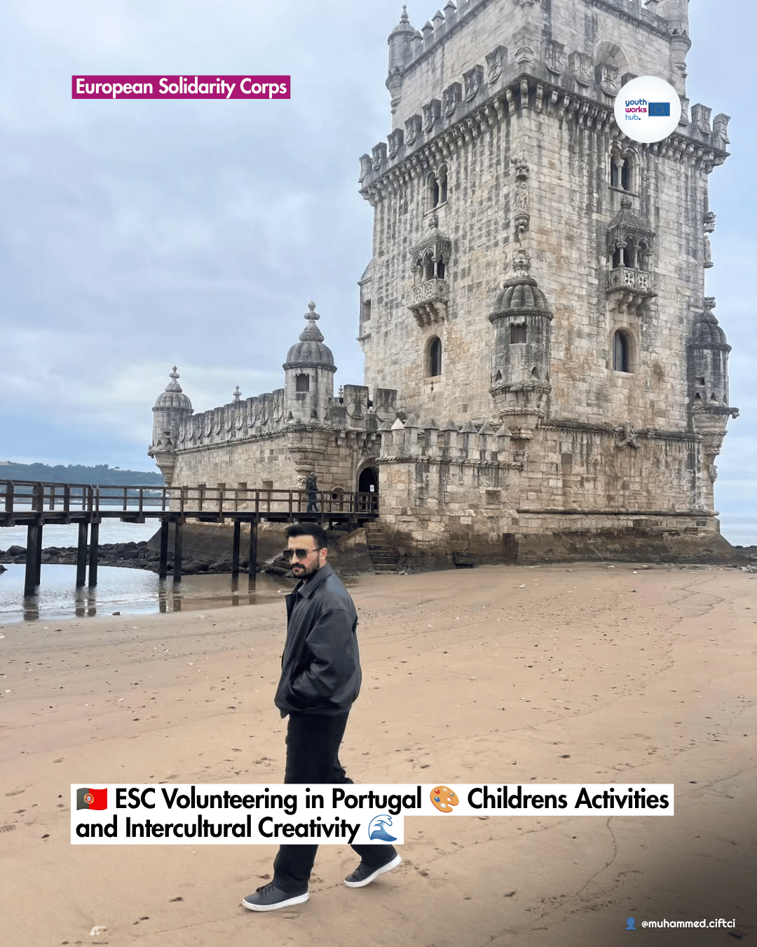 🇵🇹 ESC Volunteering in Portugal 🎨 Childrens Activities and Intercultural Creativity 🌊