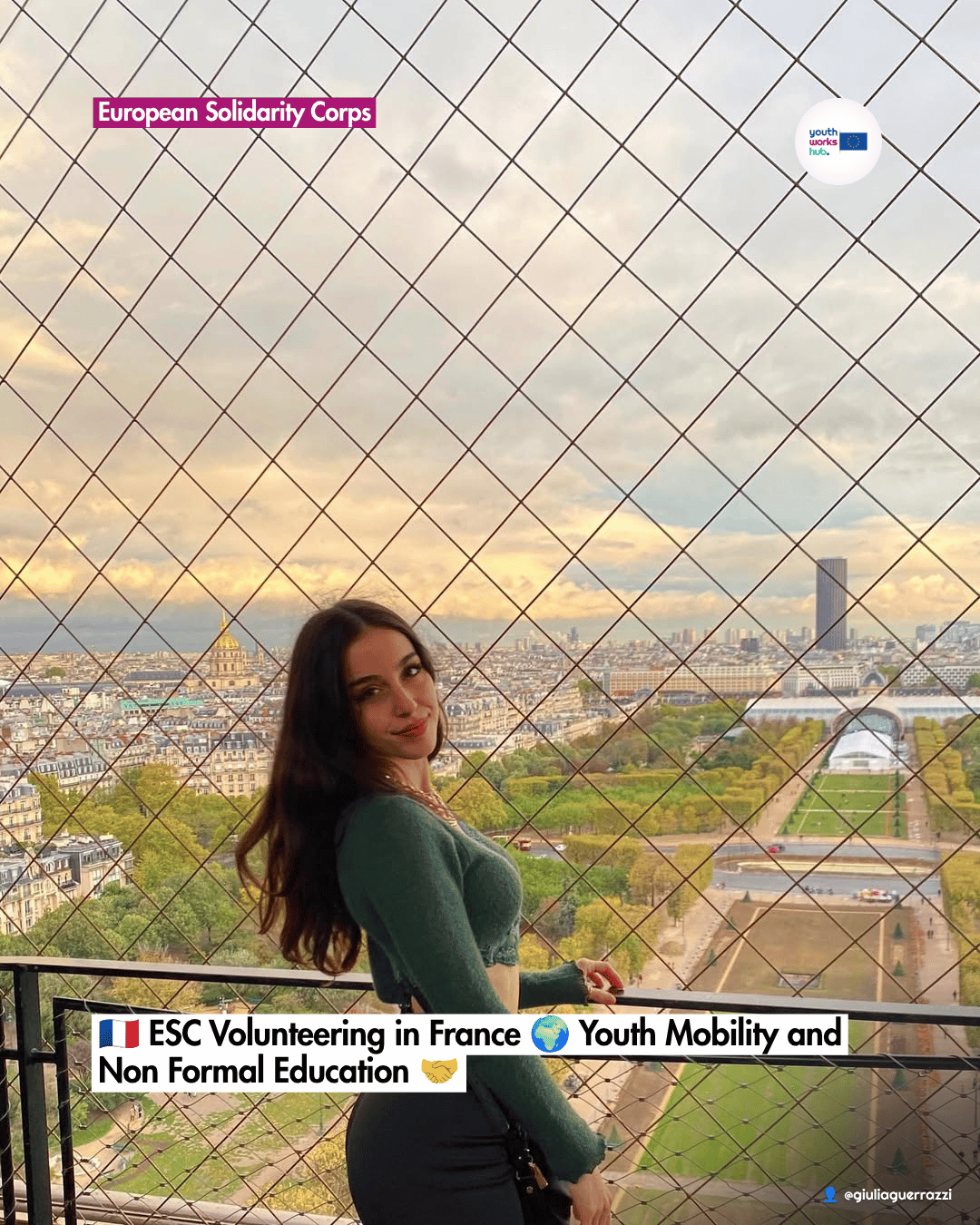 🇫🇷 ESC Volunteering in France 🌍 Youth Mobility and Non Formal Education 🤝