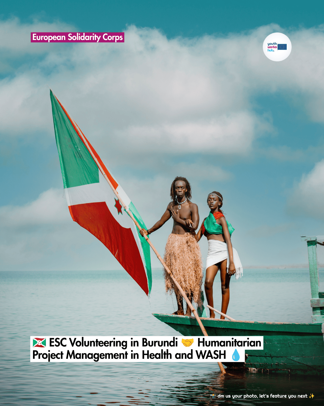 🇧🇮 ESC Volunteering in Burundi 🤝 Humanitarian Project Management in Health and WASH 💧