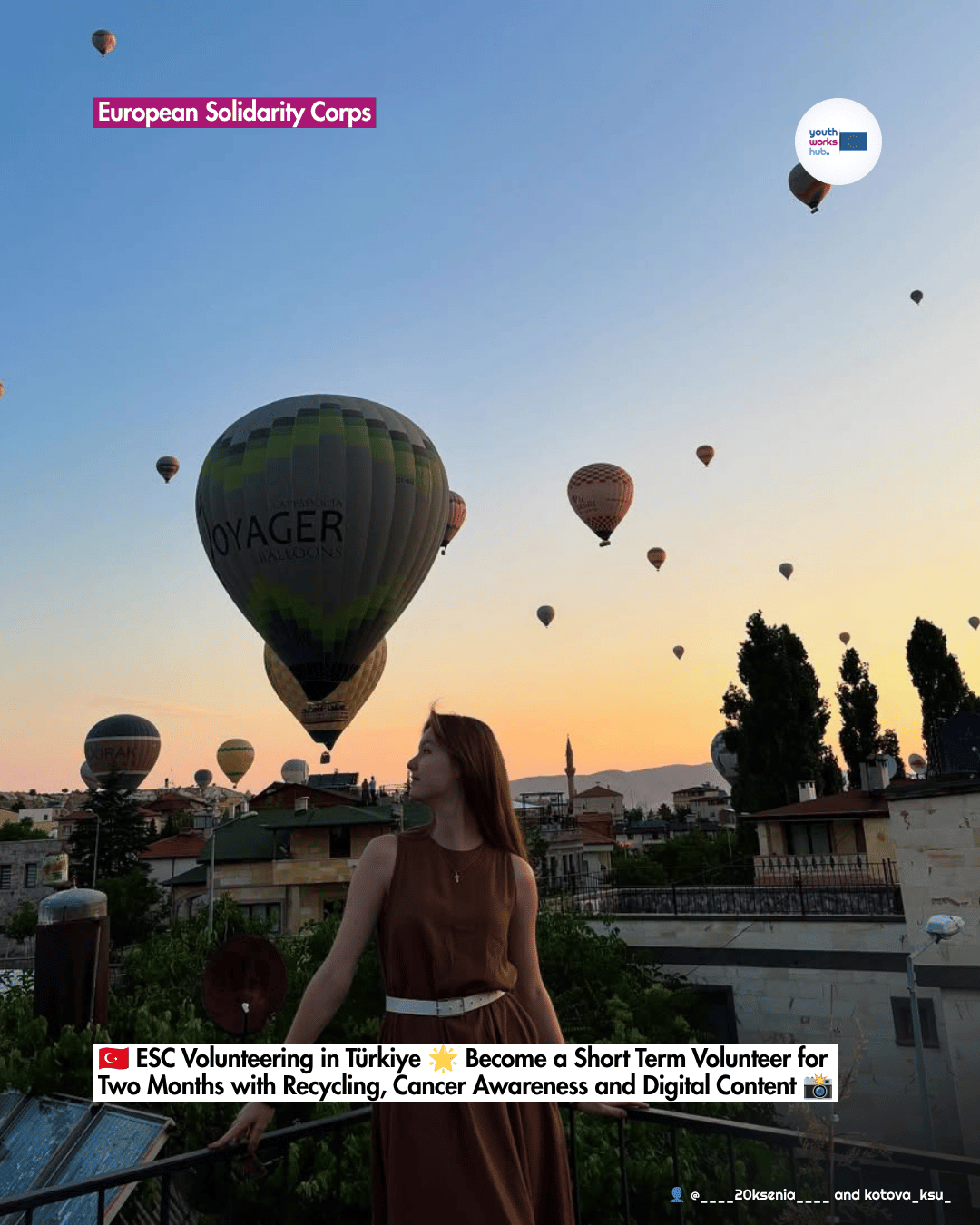 🇹🇷 ESC Volunteering in Türkiye 🌟 Become a Short Term Volunteer for Two Months with Recycling, Cancer Awareness and Digital Content 📸