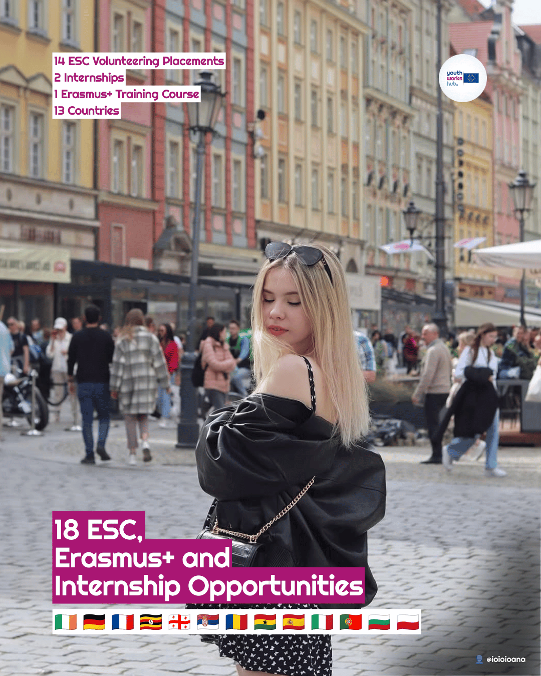 🌍 18 ESC, Erasmus+ & Internship Opportunities — Including 3 Closing 6 June: Porto Art Gallery, Lublin NFE Lab & Paid Italian Tourism Role