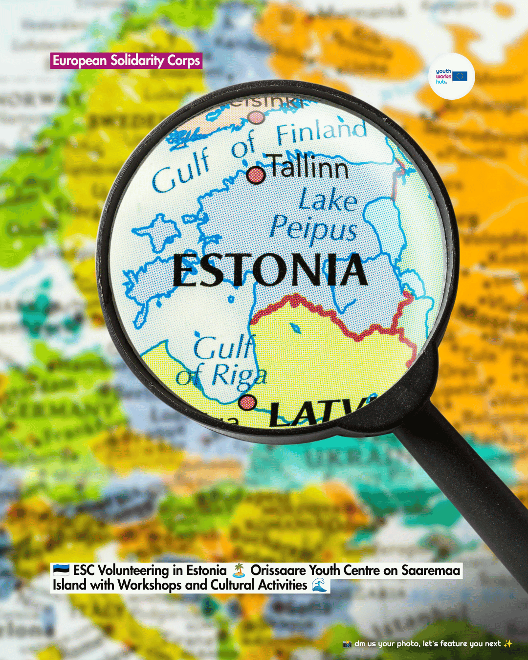 🇪🇪 ESC Volunteering in Estonia 🏝️ Orissaare Youth Centre on Saaremaa Island with Workshops and Cultural Activities 🌊