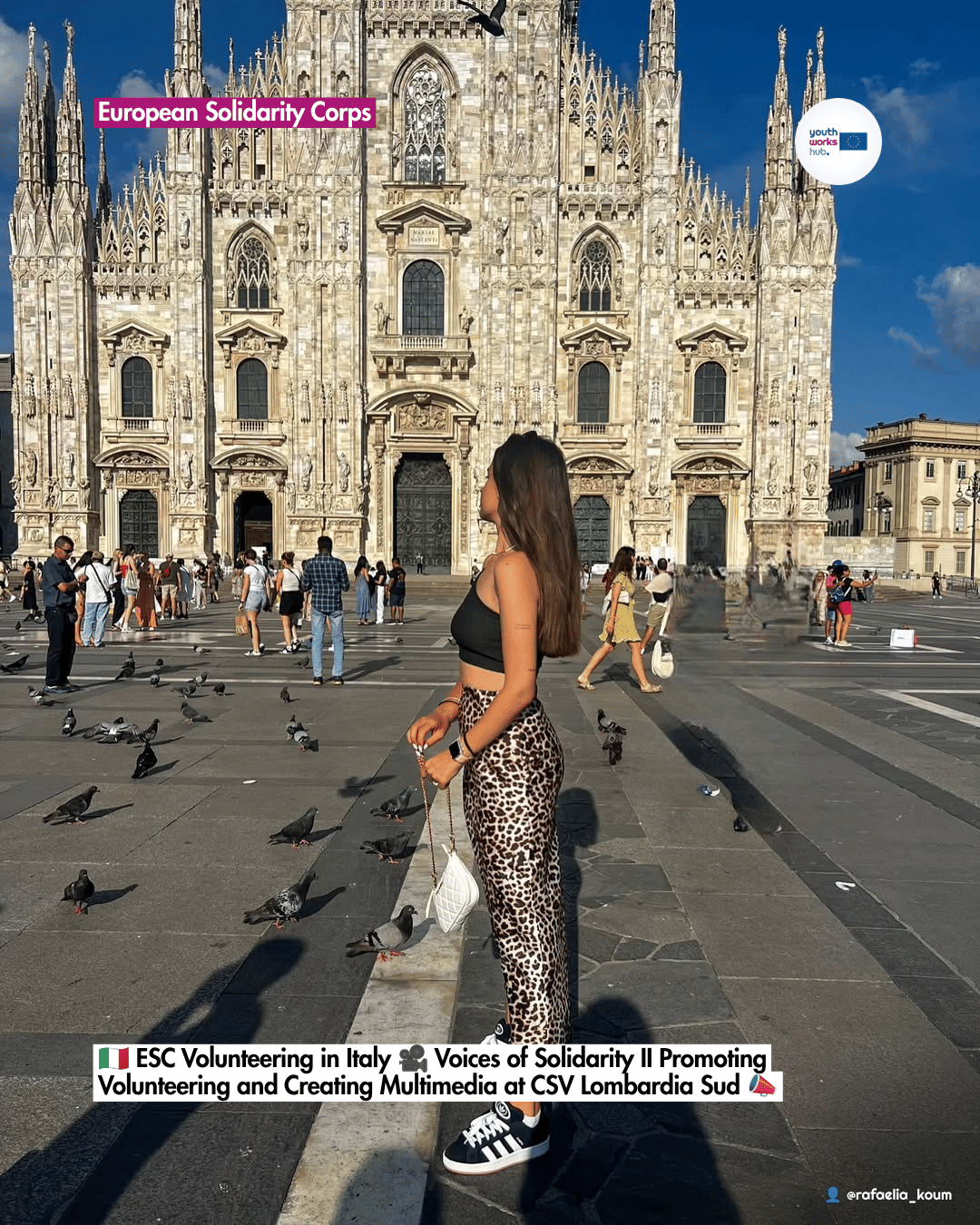 🇮🇹 ESC Volunteering in Italy 🎥 Voices of Solidarity II Promoting Volunteering and Creating Multimedia at CSV Lombardia Sud 📣