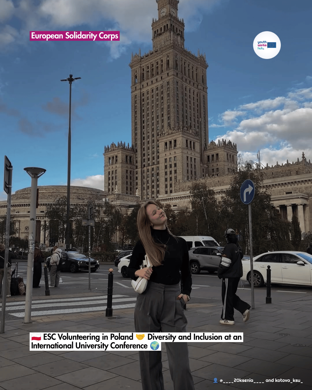 🇵🇱 ESC Volunteering in Poland 🤝 Diversity and Inclusion at an International University Conference 🌍