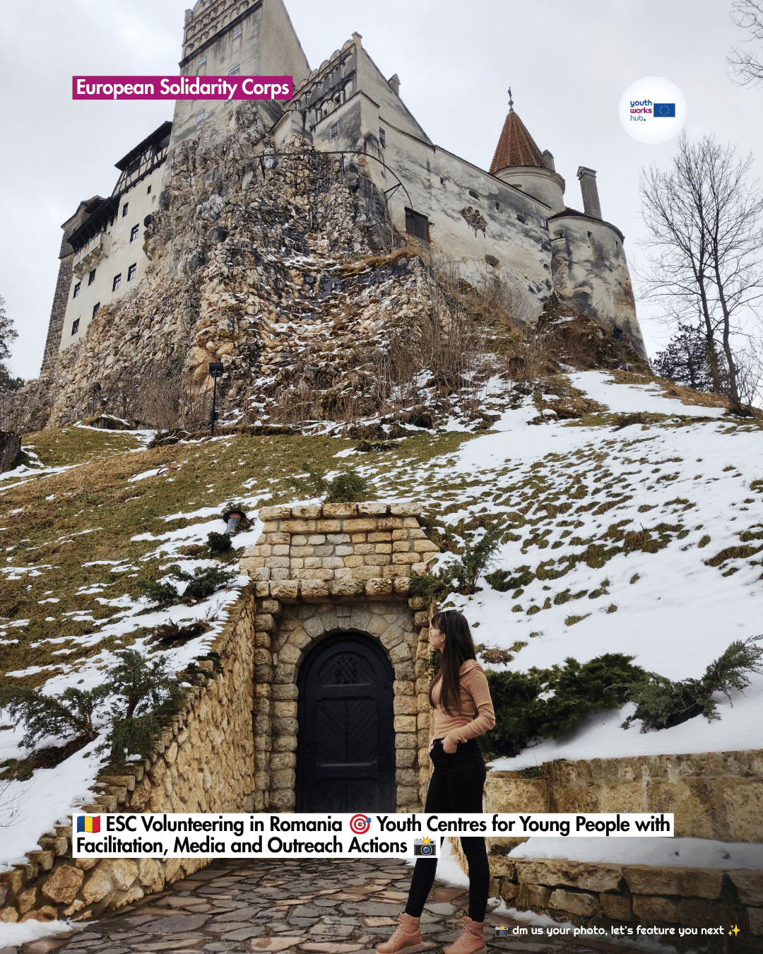 🇷🇴 ESC Volunteering in Romania 🎯 Youth Centres for Young People with Facilitation, Media and Outreach Actions 📸