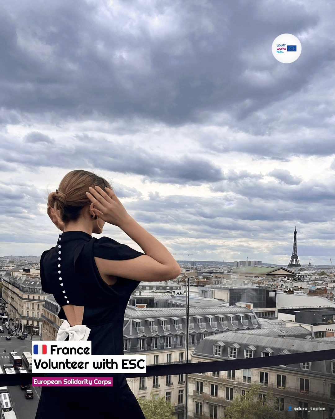🇫🇷 ESC Volunteering in France 🇪🇺 Ambassador of Europe at a Mayenne High School 🎓