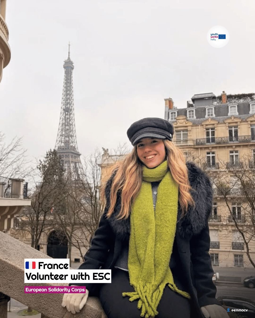 🇫🇷 ESC Volunteering in France 🇪🇺 European Ambassador at Habitat Jeunes Iliade in Château-Gontier 🌍