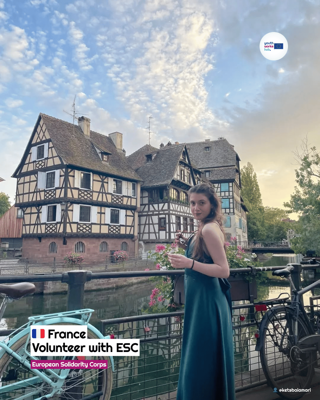 🇫🇷 ESC Volunteering in France 🏫 Erasmus in High School Le Mans 🌍
