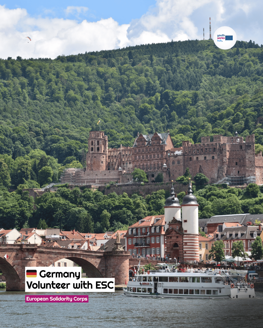 🇩🇪 ESC Volunteering in Germany 🎒 Montessori School in Würzburg — Hands-on Learning with Kids 6-15 ✏️
