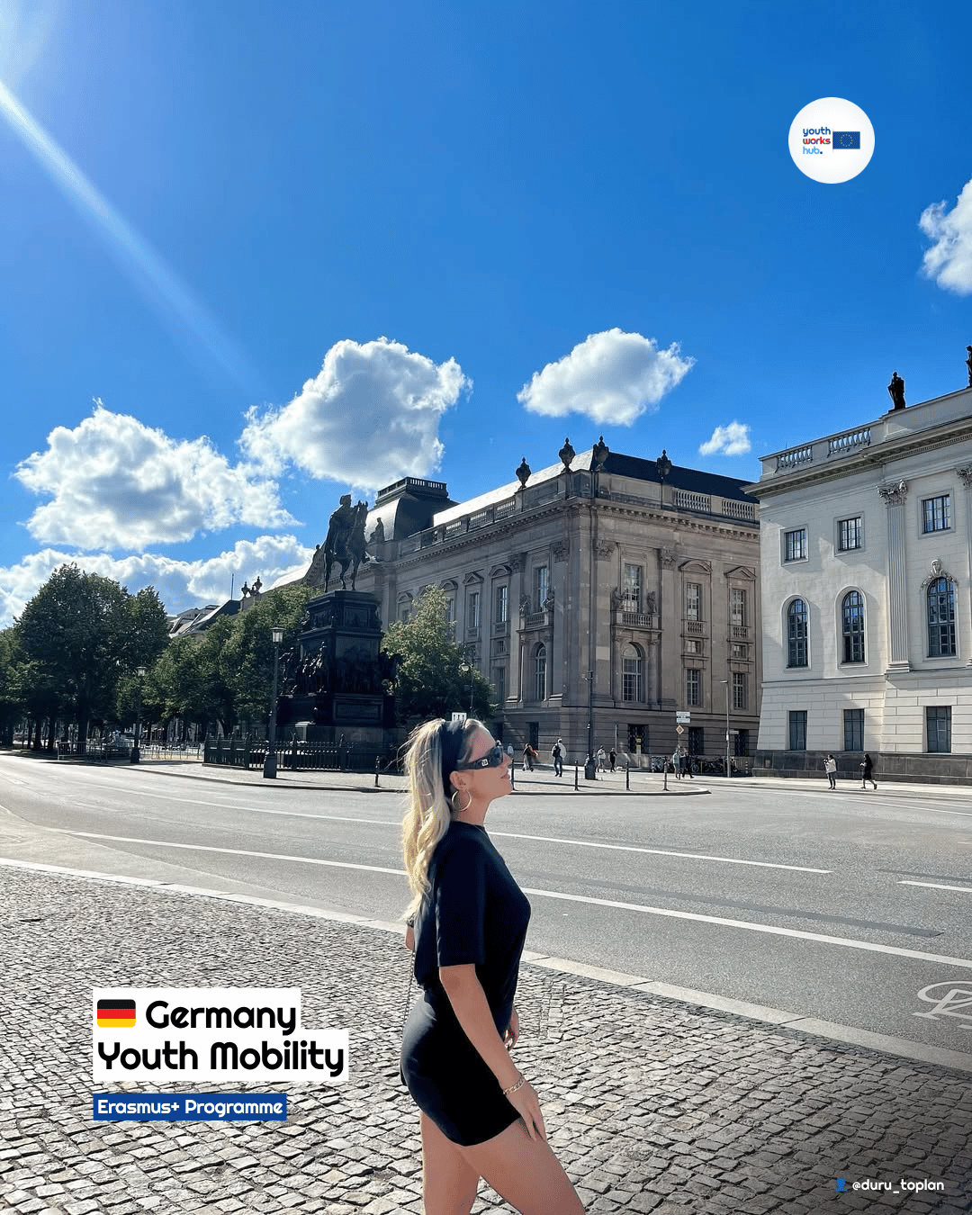 🇩🇪 Erasmus+ Online Workshop in Germany 🗳️ Youth & Democracy in Action — Civic Engagement & EU Institutions 🤝