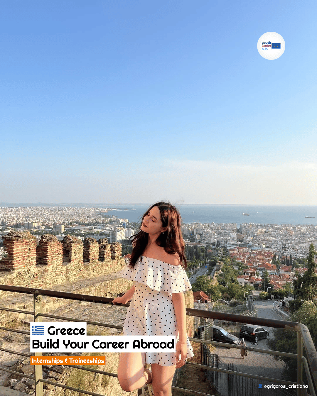 🇬🇷 Internship in Greece 🌍 Supporting EU-Funded Youth Projects at an NGO 📣