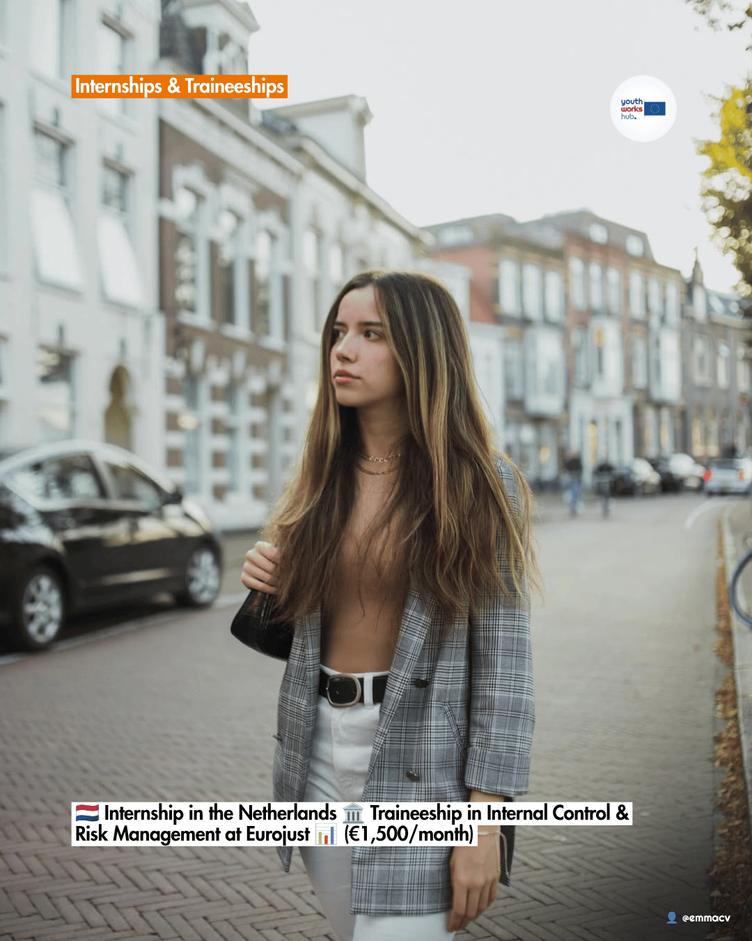 🇳🇱 Internship in the Netherlands 🏛️ Traineeship in Internal Control & Risk Management at Eurojust 📊 (€1,500/month)