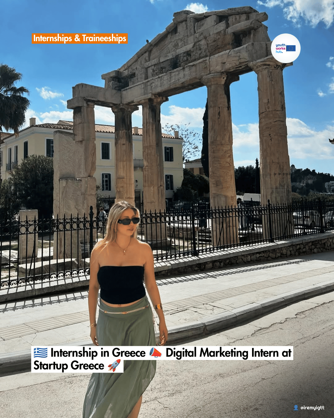 🇬🇷 Internship in Greece 📣 Digital Marketing Intern at Startup Greece 🚀
