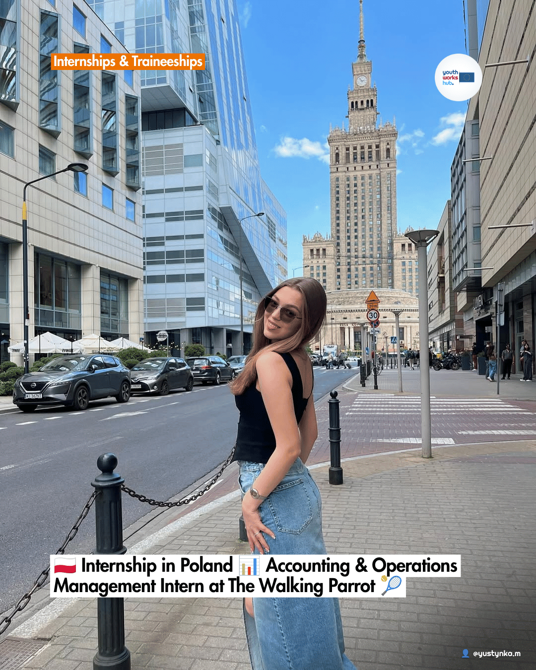 🇵🇱 Internship in Poland 📊 Accounting & Operations Management Intern at The Walking Parrot 🎾