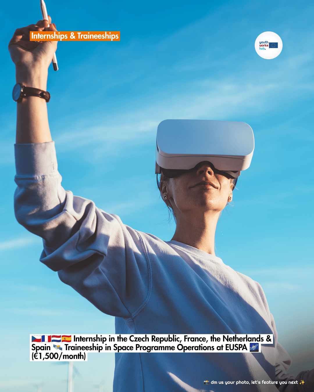 🇨🇿🇫🇷🇳🇱🇪🇸 Internship in the Czech Republic, France, the Netherlands & Spain 🛰️ Traineeship in Space Programme Operations at EUSPA 🌌 (€1,500/month)