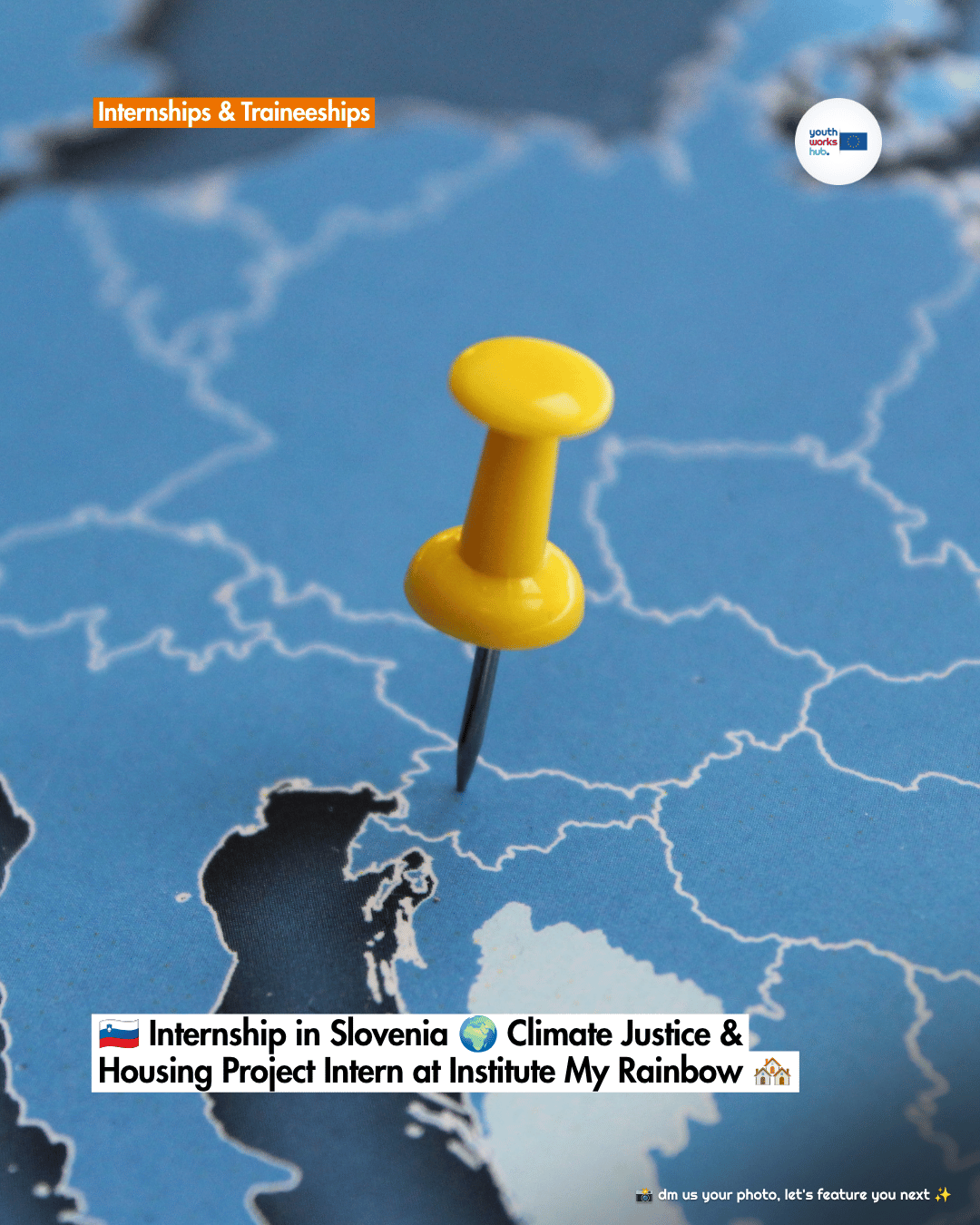 🇸🇮 Internship in Slovenia 🌍 Climate Justice & Housing Project Intern at Institute My Rainbow 🏘️