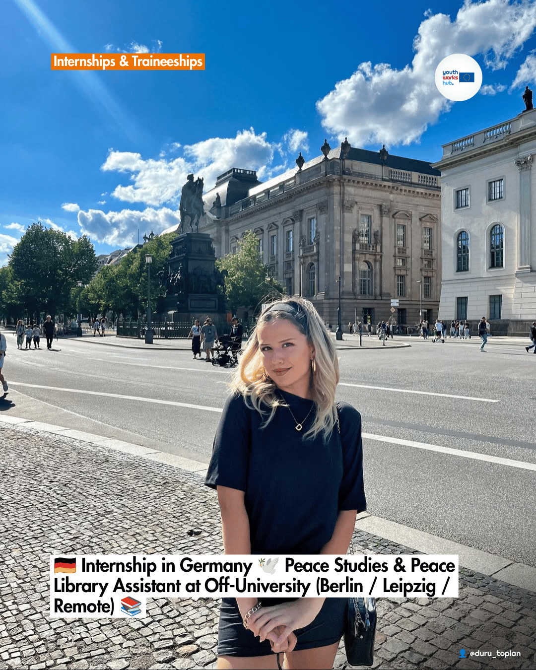 🇩🇪 Internship in Germany 🕊️ Peace Studies & Peace Library Assistant at Off-University (Berlin / Leipzig / Remote) 📚