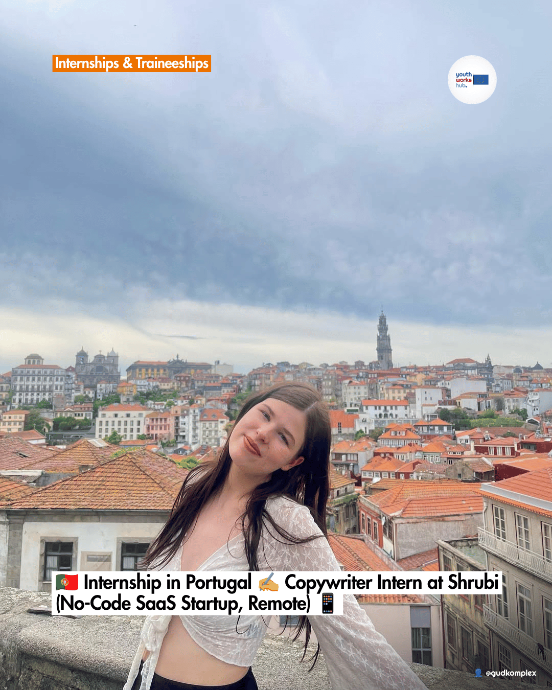 🇵🇹 Internship in Portugal ✍️ Copywriter Intern at Shrubi (No-Code SaaS Startup, Remote) 📱