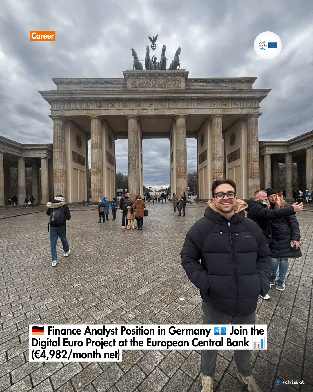 🇩🇪 Finance Analyst Position in Germany 💶 Join the Digital Euro Project at the European Central Bank 📊 (€4,982/month net)