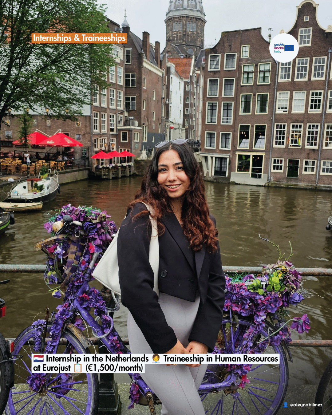 🇳🇱 Internship in the Netherlands 🧑‍💼 Traineeship in Human Resources at Eurojust 📋 (€1,500/month)