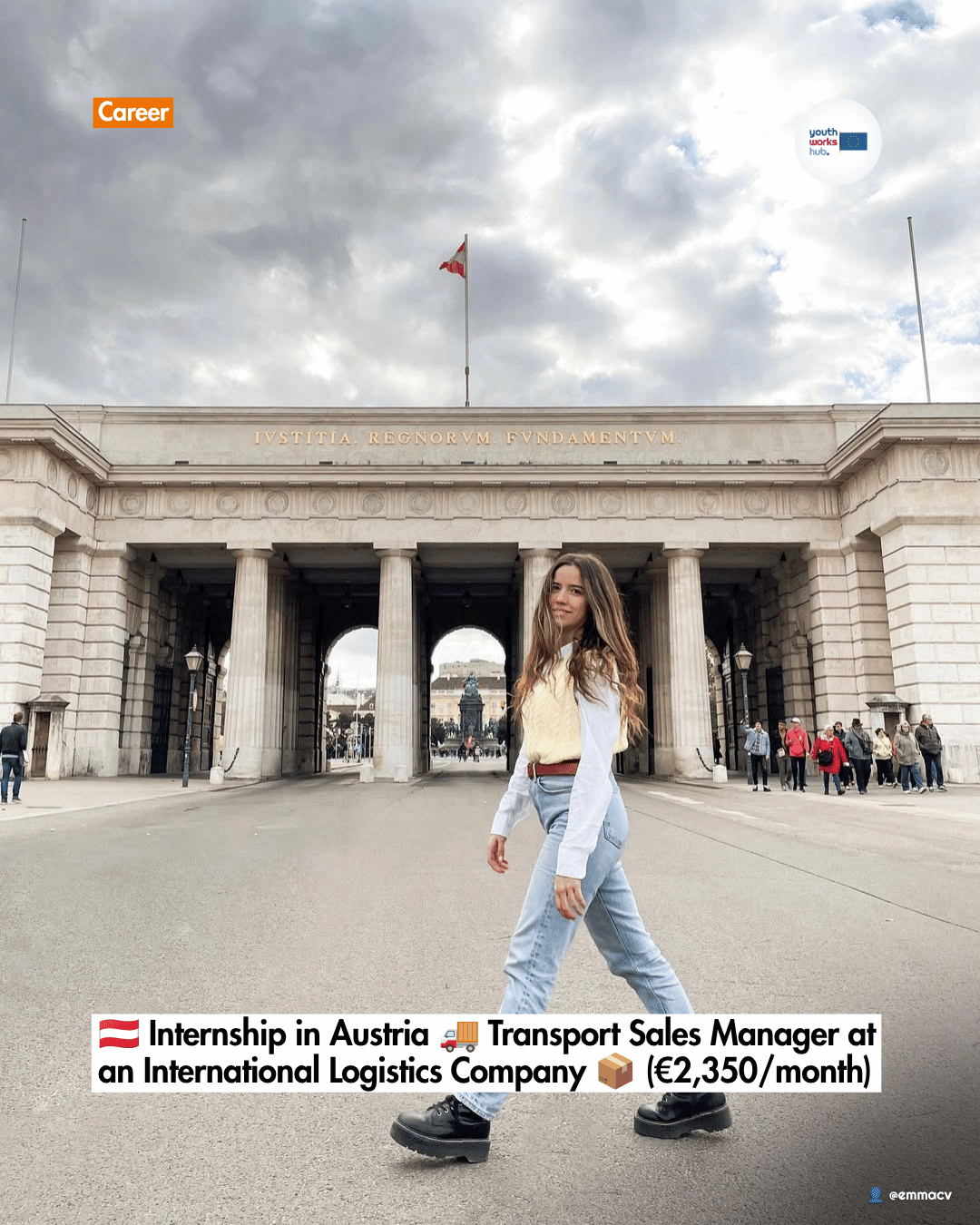 🇦🇹 Internship in Austria 🚚 Transport Sales Manager at an International Logistics Company 📦 (€2,350/month)