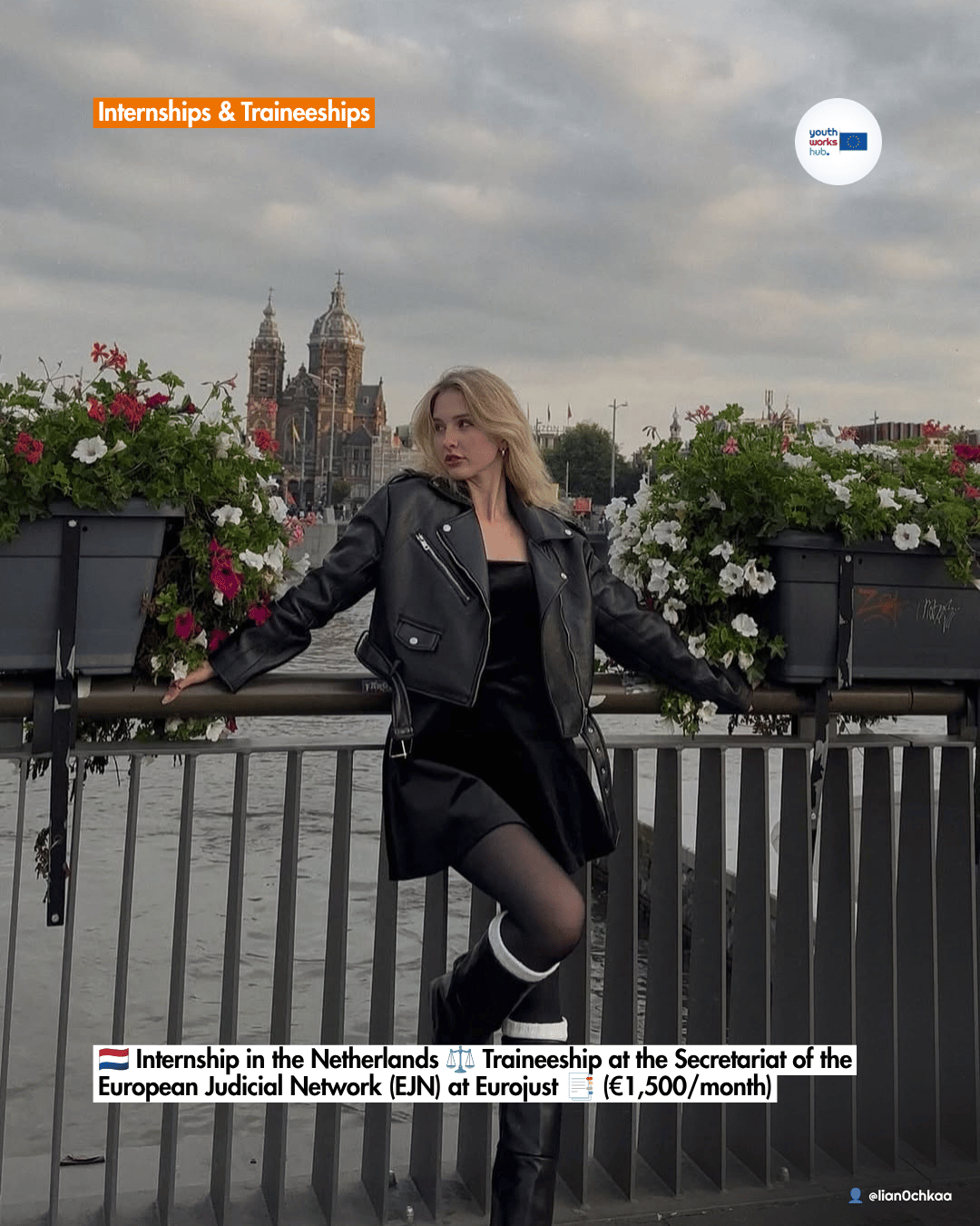 🇳🇱 Internship in the Netherlands ⚖️ Traineeship at the Secretariat of the European Judicial Network (EJN) at Eurojust 📑 (€1,500/month)