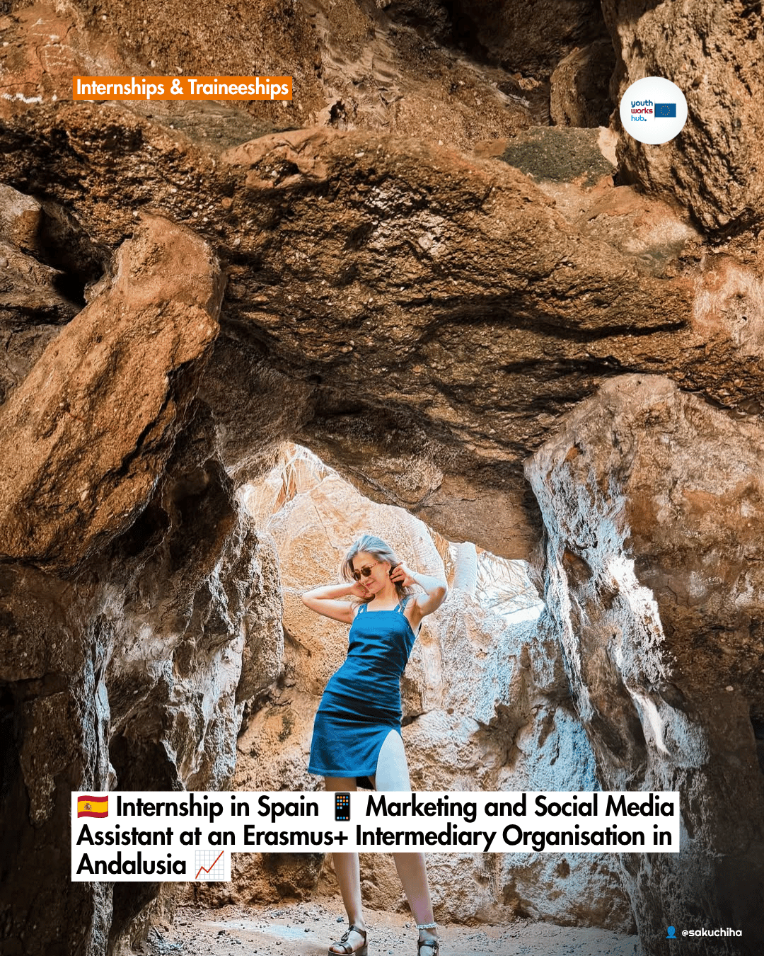 🇪🇸 Internship in Spain 📱 Marketing and Social Media Assistant at an Erasmus+ Intermediary Organisation in Andalusia 📈