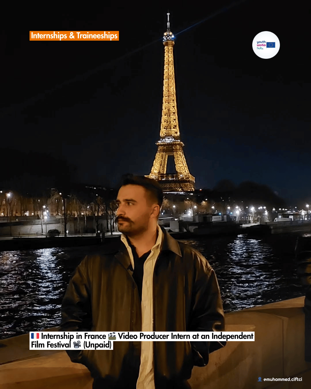 🇫🇷 Internship in France 🎬 Video Producer Intern at an Independent Film Festival 📽️