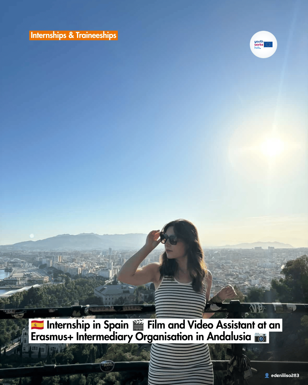 🇪🇸 Internship in Spain 🎬 Film and Video Assistant at an Erasmus+ Intermediary Organisation in Andalusia 📷